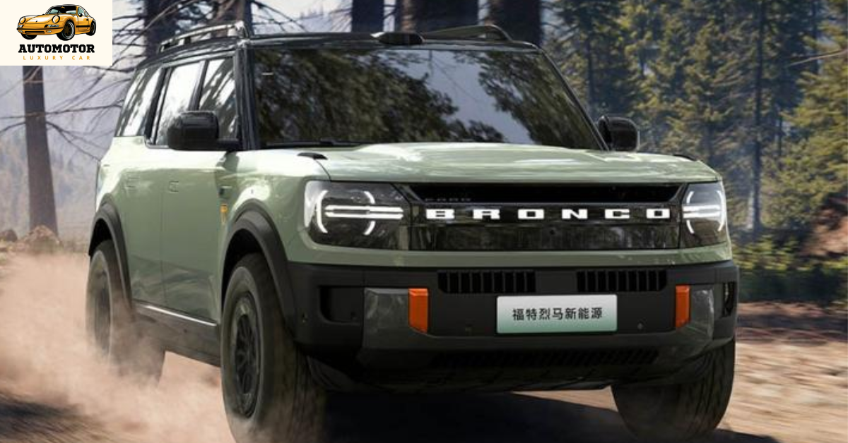 Ford Bronco New Energy Debuts: The First All‑Electric Bronco – China‑Only