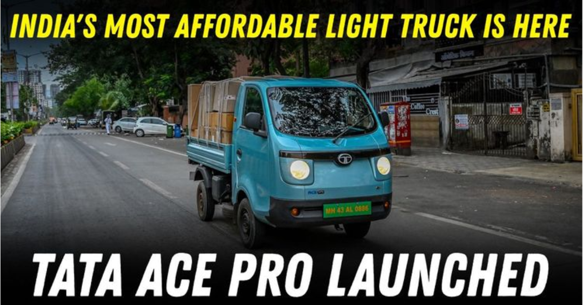 Tata Ace Pro Launches at ₹3.99 Lakh: Petrol, CNG & EV Options Empower India’s Mini-Truck Market